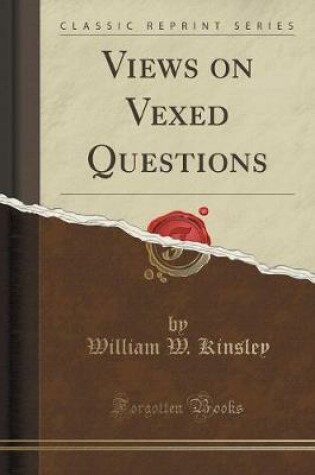 Cover of Views on Vexed Questions (Classic Reprint)