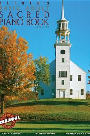 Cover of Alfred's Basic Adult Piano Course Sacred Book 1