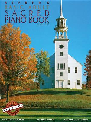 Book cover for Alfred's Basic Adult Piano Course Sacred Book 1