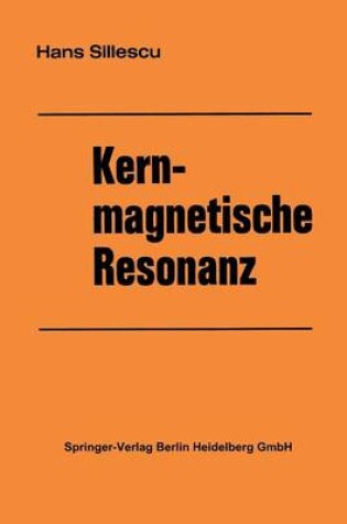 Cover of Kernmagnetische Resonanz