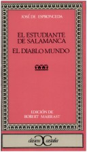 Book cover for El Estudiante de Salamanca; El Diablo Mundo