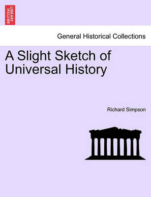 Book cover for A Slight Sketch of Universal History