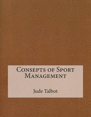 Book cover for Consepts of Sport Management