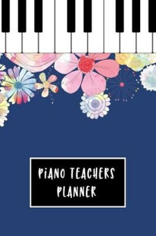 Cover of Piano Teachers Planner