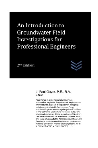Cover of An Introduction to Groundwater Field Investigations for Professional Engineers