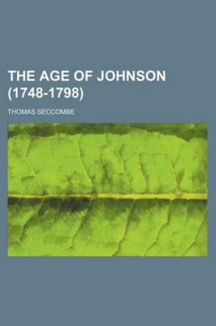 Cover of The Age of Johnson (1748-1798)