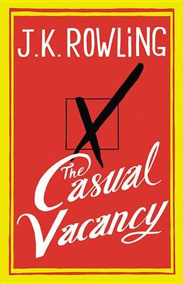 Book cover for The Casual Vacancy