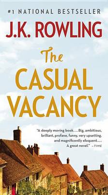 Book cover for The Casual Vacancy