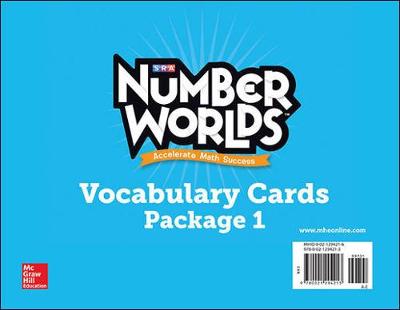 Cover of Number Worlds Levels A-E, Vocabulary Cards