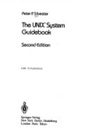 Cover of The Unix Tm System Guidebook