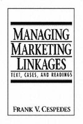 Book cover for Managing Marketing Linkages