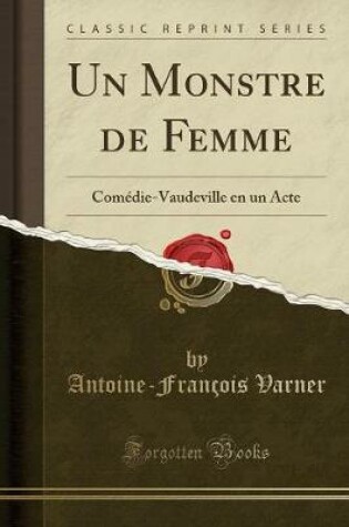 Cover of Un Monstre de Femme