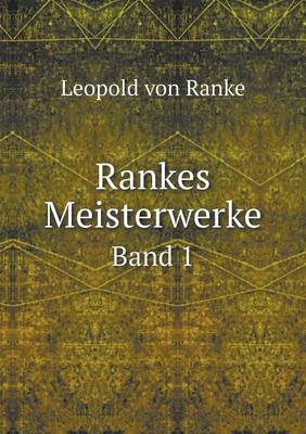 Book cover for Rankes Meisterwerke Band 1