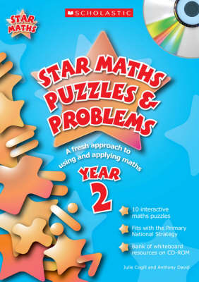 Book cover for Star Maths Puzzles and Problems Year 2