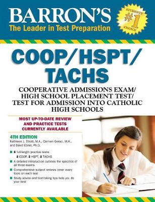 Cover of COOP/HSPT/TACHS