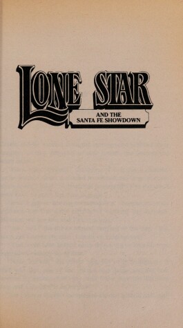 Book cover for Lone Star 120/Santa F