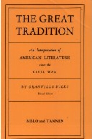 Cover of The Great Tradition