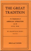 Book cover for The Great Tradition