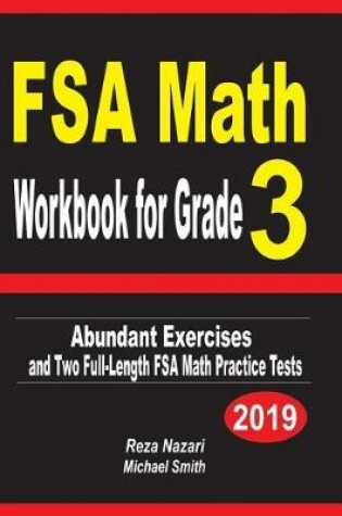 Cover of FSA Math Workbook for Grade 3