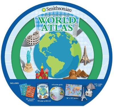 Book cover for Smithsonian Exploration Station: World Atlas