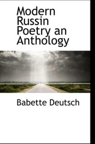 Cover of Modern Russin Poetry an Anthology