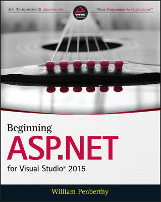 Book cover for Beginning ASP.NET for Visual Studio 2015