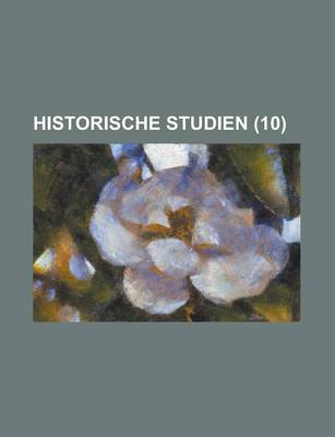 Book cover for Historische Studien (10)