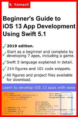 Book cover for Beginner's Guide to iOS 13 App Development Using Swift 5.1
