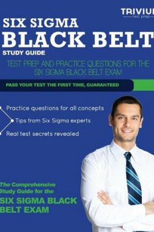 Cover of Six SIGMA Black Belt Study Guide