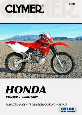 Book cover for Honda XR650R 2000-2007