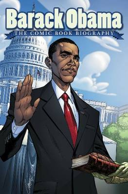 Book cover for Barack Obama: The Comic Book Biography