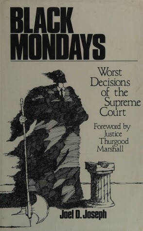 Book cover for Black Mondays