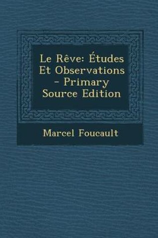 Cover of Le Reve