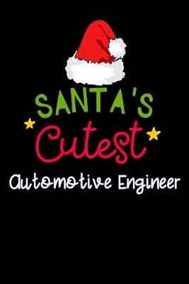 Book cover for santa's cutest Automotive Engineer