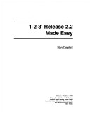 Book cover for 1-2-3 Release 2.2 Made Easy