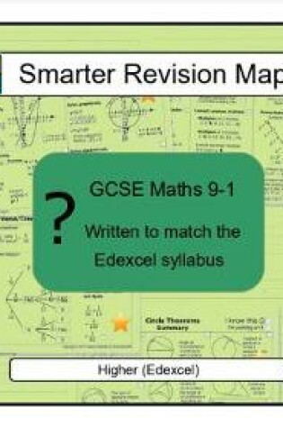Cover of Smarter Revision Maps - Maths GCSE 9-1