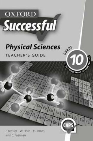 Cover of Oxford Successful Physical Sciences: Grade 10: Teacher's Guide