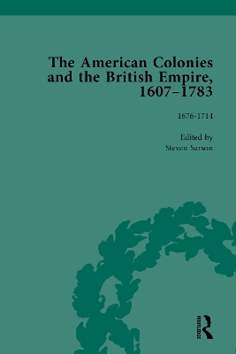 Cover of The American Colonies and the British Empire, 1607-1783, Part I Vol 2