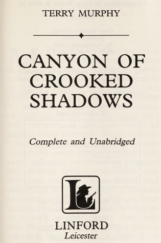 Cover of Canyon of Crooked Shadows
