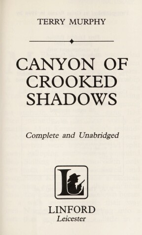 Book cover for Canyon of Crooked Shadows