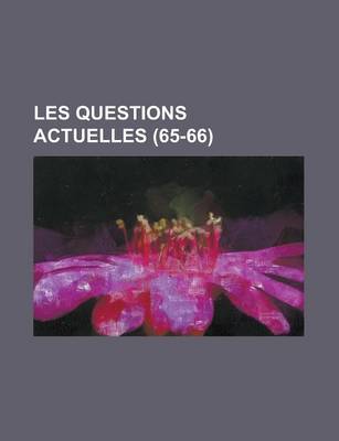 Book cover for Les Questions Actuelles (65-66)