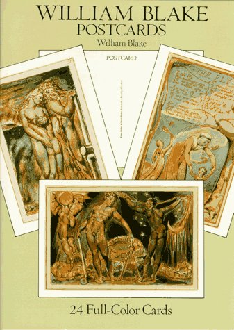 Book cover for William Blake Postcards