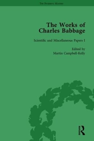 Cover of The Works of Charles Babbage Vol 4