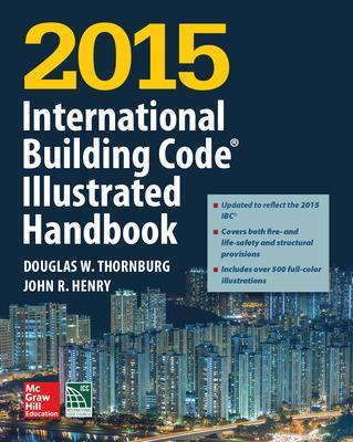 Book cover for 2015 International Building Code Illustrated Handbook