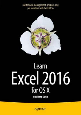Book cover for Learn Excel 2016 for OS X