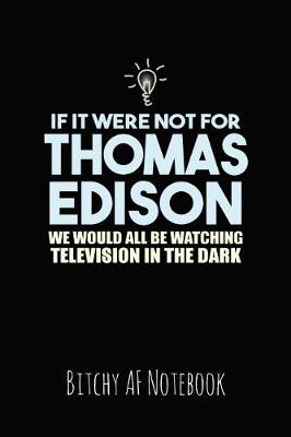 Book cover for If It Were Not for Thomas Edison We Would All Be Watching Television in the Dark