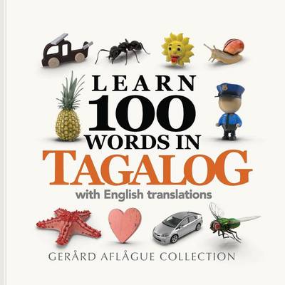 Book cover for Learn 100 Words in Tagalog with English Translations