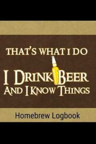 Cover of Homebrew Logbook