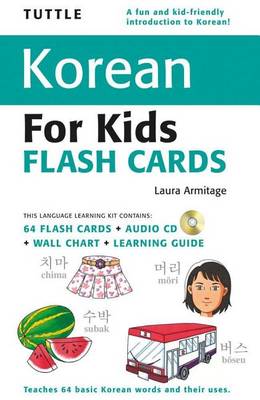 Book cover for Tuttle Korean for Kids Flash Cards Kit