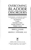 Book cover for Overcoming Bladder Disorders